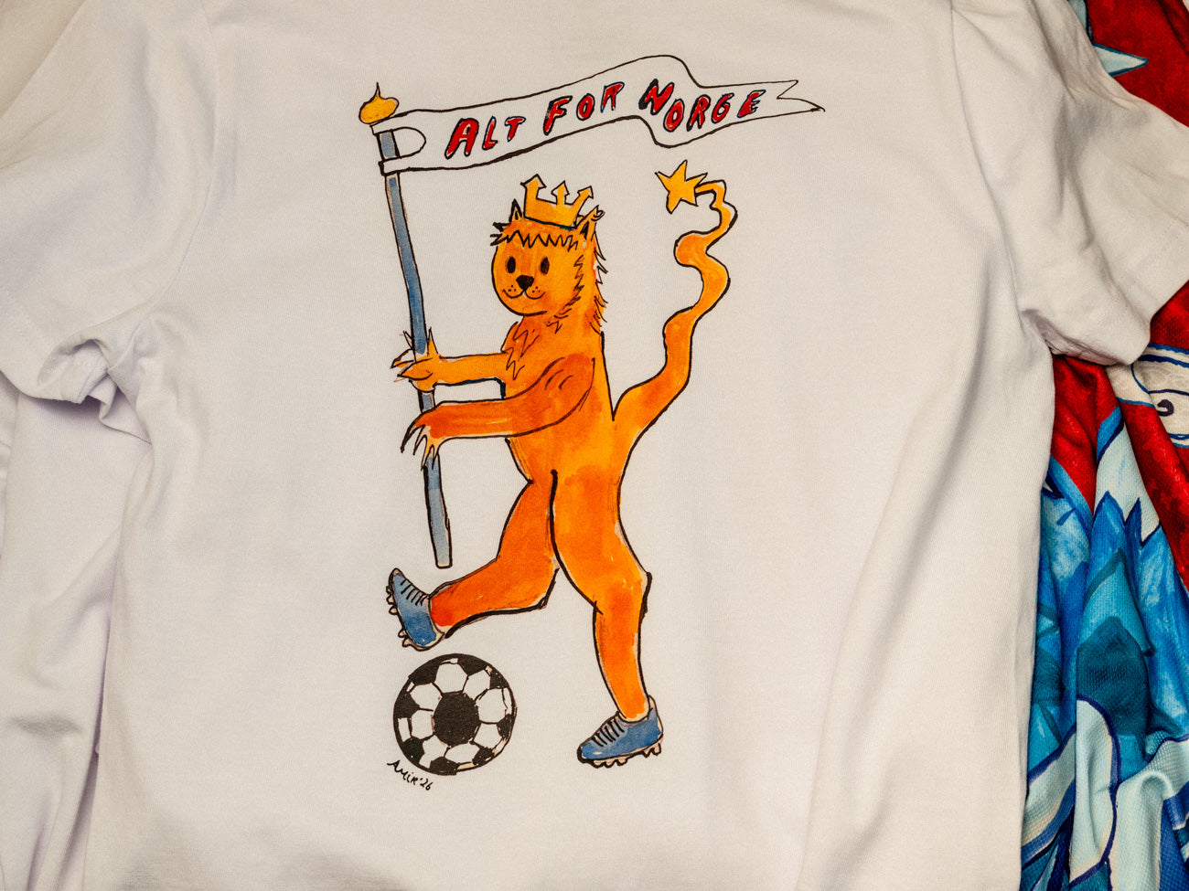t-skjorte (løve)